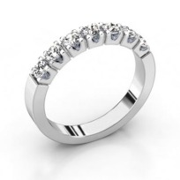 Platina eternity ring Sette Insegnamenti